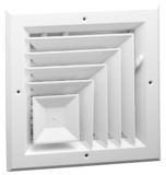 Hart &amp; Cooley 2-Way Corner, 14&quot; x 14&quot; Ceiling Diffuser