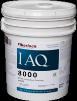 Fiberlock IAQ 8000 HVAC  Insulation Sealer - White 5gal